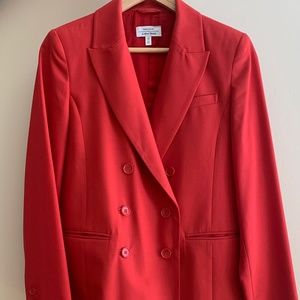 Wool double breasted blazer